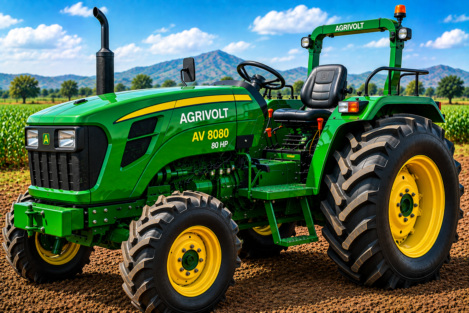 AV 8080 - 80 HP Agricultural Tractor